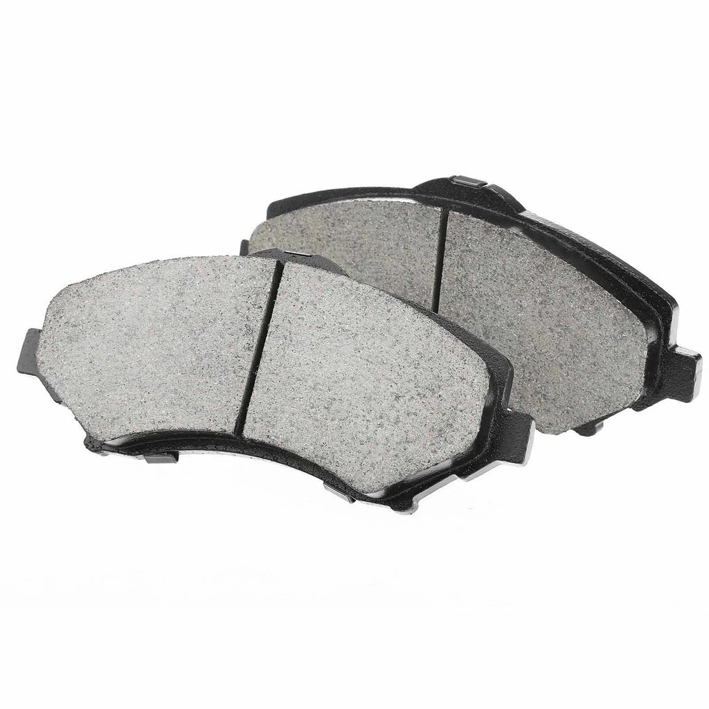 Set of 4 Front Ceramic Brake Pads for Jeep Wrangler (2007–2018)