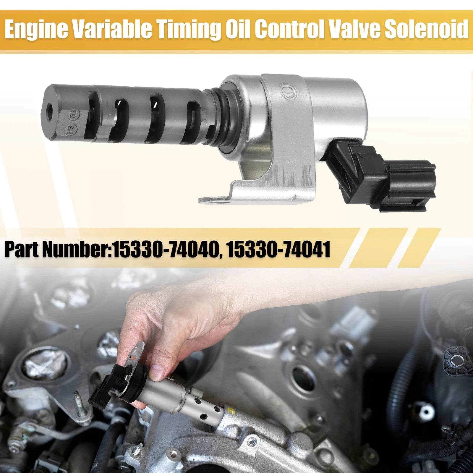 VVT Oil Control Valve for Toyota (15330-74040)