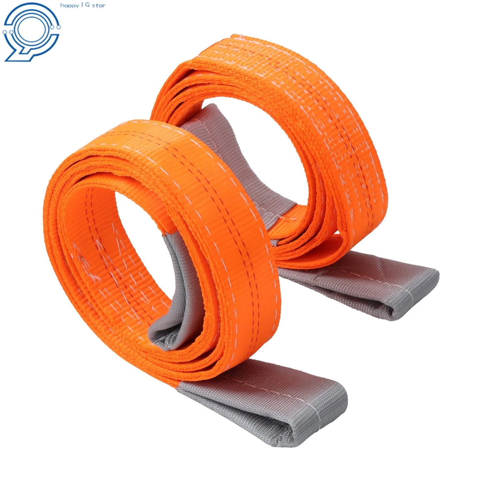 2X Polyester Rigging Straps 2" x 7 FT 18800lbs Capacity