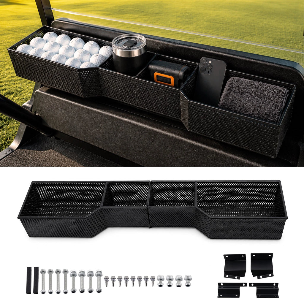 Dashboard Mesh Basket for EZGO TXT (1994–Present) RXV Club Car Precedent DS (2000–Present)