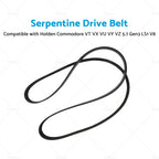 Drive Belt 6PK1995 for Holden Commodore VT VX VU VY VZ 5.7 Gen3 LS1 V8