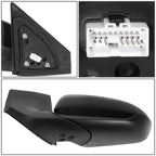 Driver Left Power Heated Glass Side Door Mirror for Elantra (2017–2018)