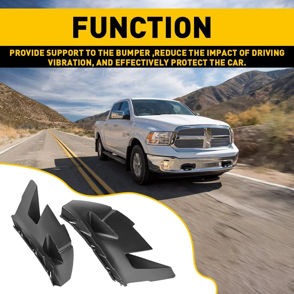 Set of 2 Bumper Support Brackets for Ram Classic 1500 (2013-2019)