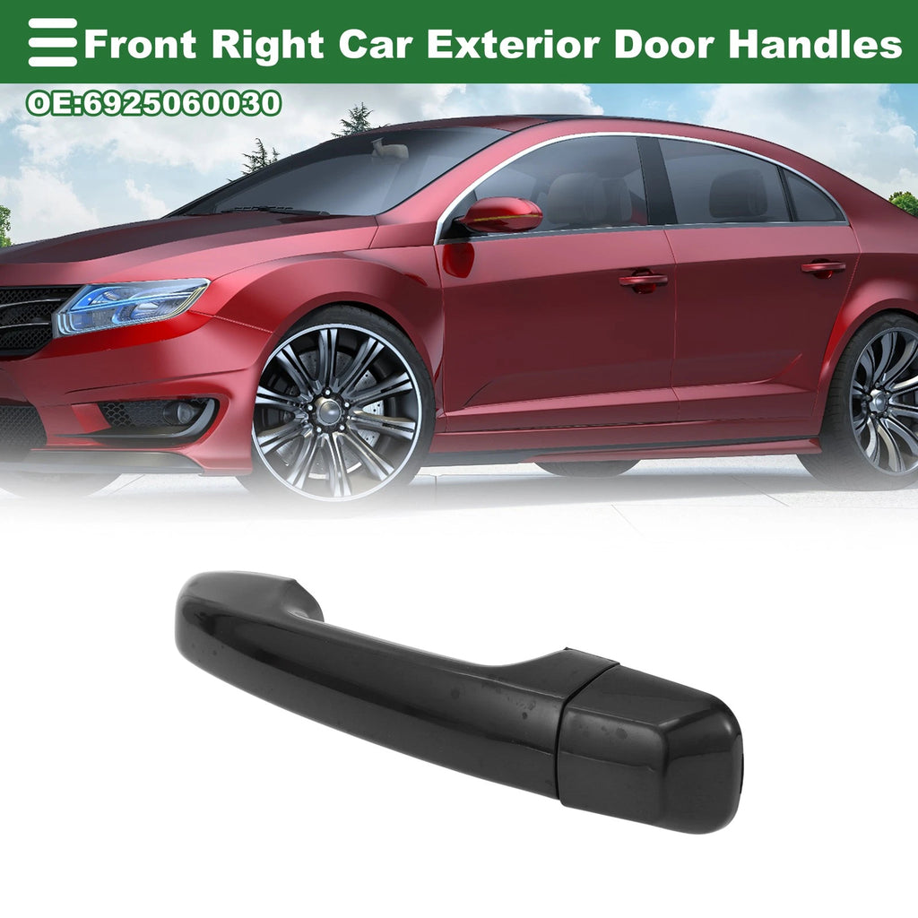 Front Right Door Handle No. 6925060030 for Toyota 4Runner (2010–2023) Black