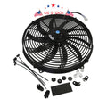 16 Inch Slim Electric Radiator Cooling Fan with Mount Kit