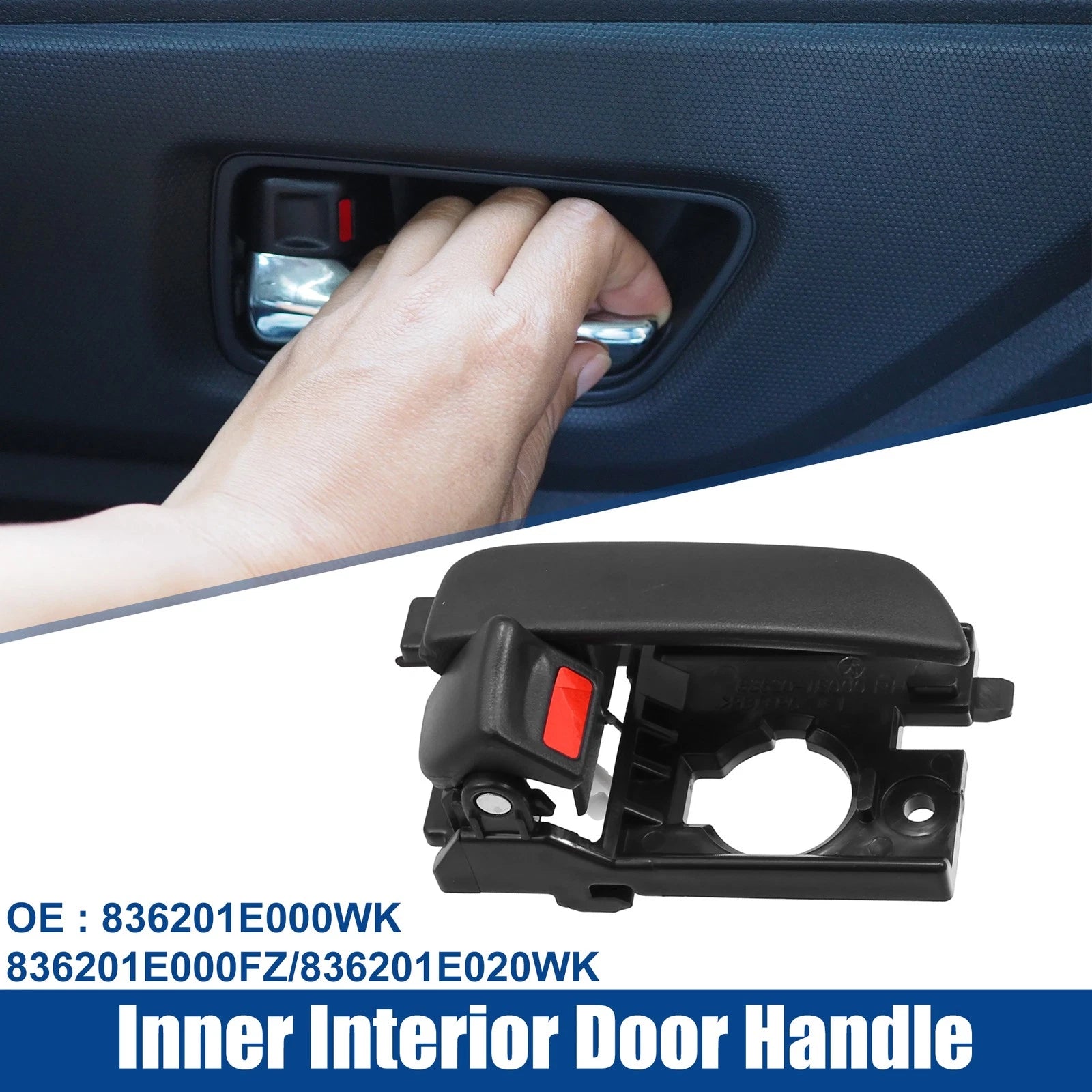 Rear Right Inner Door Handle for Hyundai Accent (No. 836201E000WK)