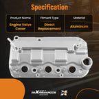 Aluminum Front Valve Cover Kit for Honda Pilot Ridgeline (2009–2015) 12310-R70-A00