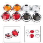 Turn Signal Bezels for Harley Touring Road Glide (Chrome)