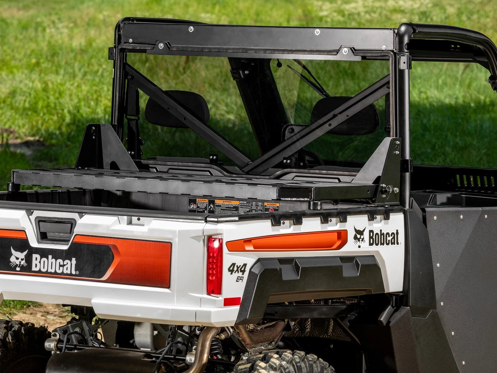 Scratch Resistant Rear Windshield for Polaris Bobcat UV34 (2019–Present)