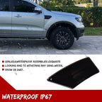 Smoked Lens LED Front Fender Side Marker Lights for Ford Ranger (2019–2021)