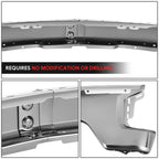 Chrome Front Bumper Face Bar for Chevy Silverado 1500 LTD (2019–2022)