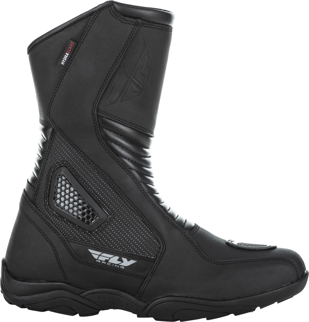Fly Racing Milepost Boots for Street Motorcycle (US 7) - Black