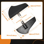 CNC Rear Passenger Floorboards for Harley (YYYY–YYYY)