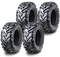 Set of 4 WANDA ATV UTV Tires 24x9-11 P341 (Front & Rear)