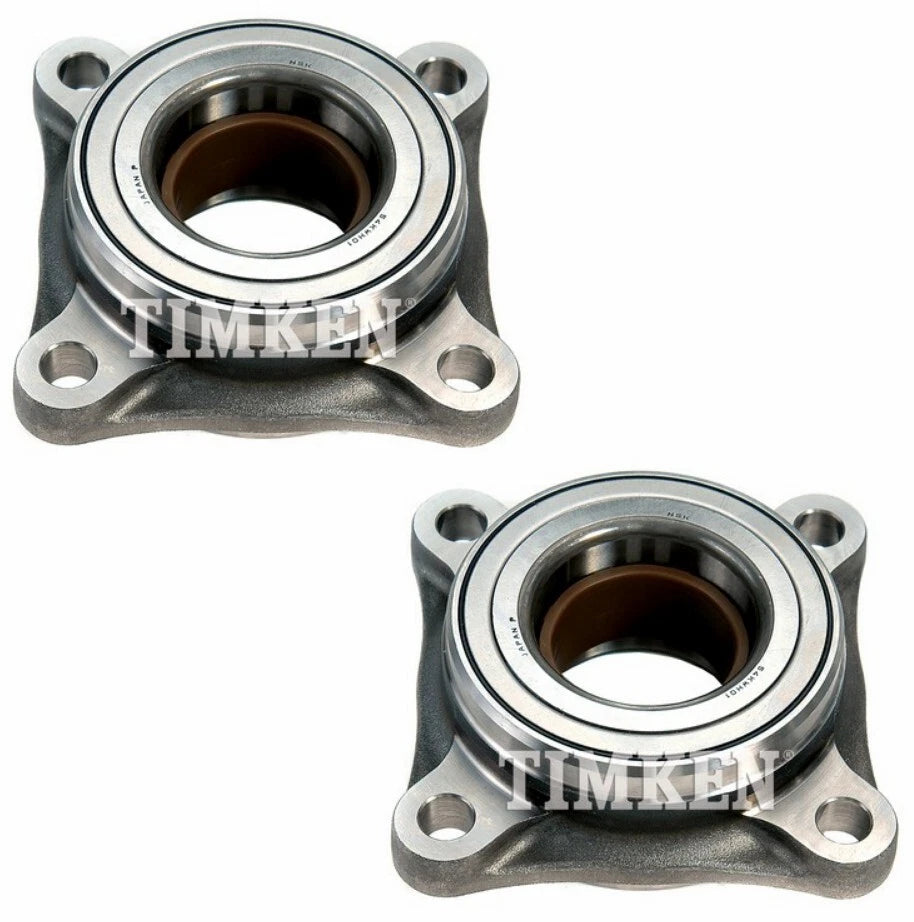 Set of 2 Timken Front Wheel Bearing Assemblies for Lexus Toyota 4WD