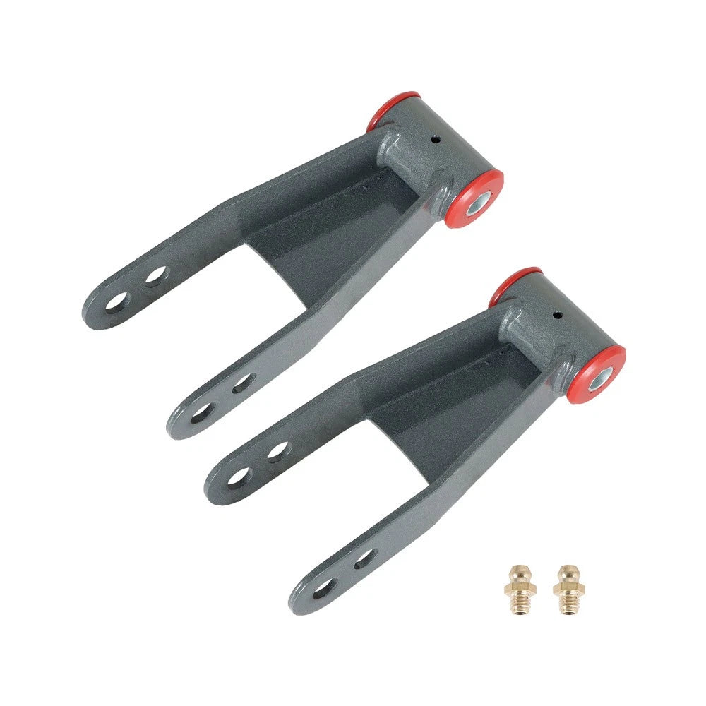 2X 2" Rear Lowering Drop Shackles for Ford F-150 (1997–2003)