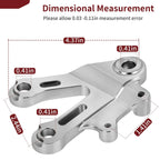Left Footpeg Bracket for Kawasaki Ninja ZX6R ZX9R / ZZR600 (1998–2003)