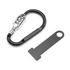 Helmet Lock Quick Release Buckle Fastener for Motorcycle Scooter Bike