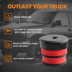 8x Silicone Body Mount Bushings Kit for Ford Super Duty F250 (2008–2016)