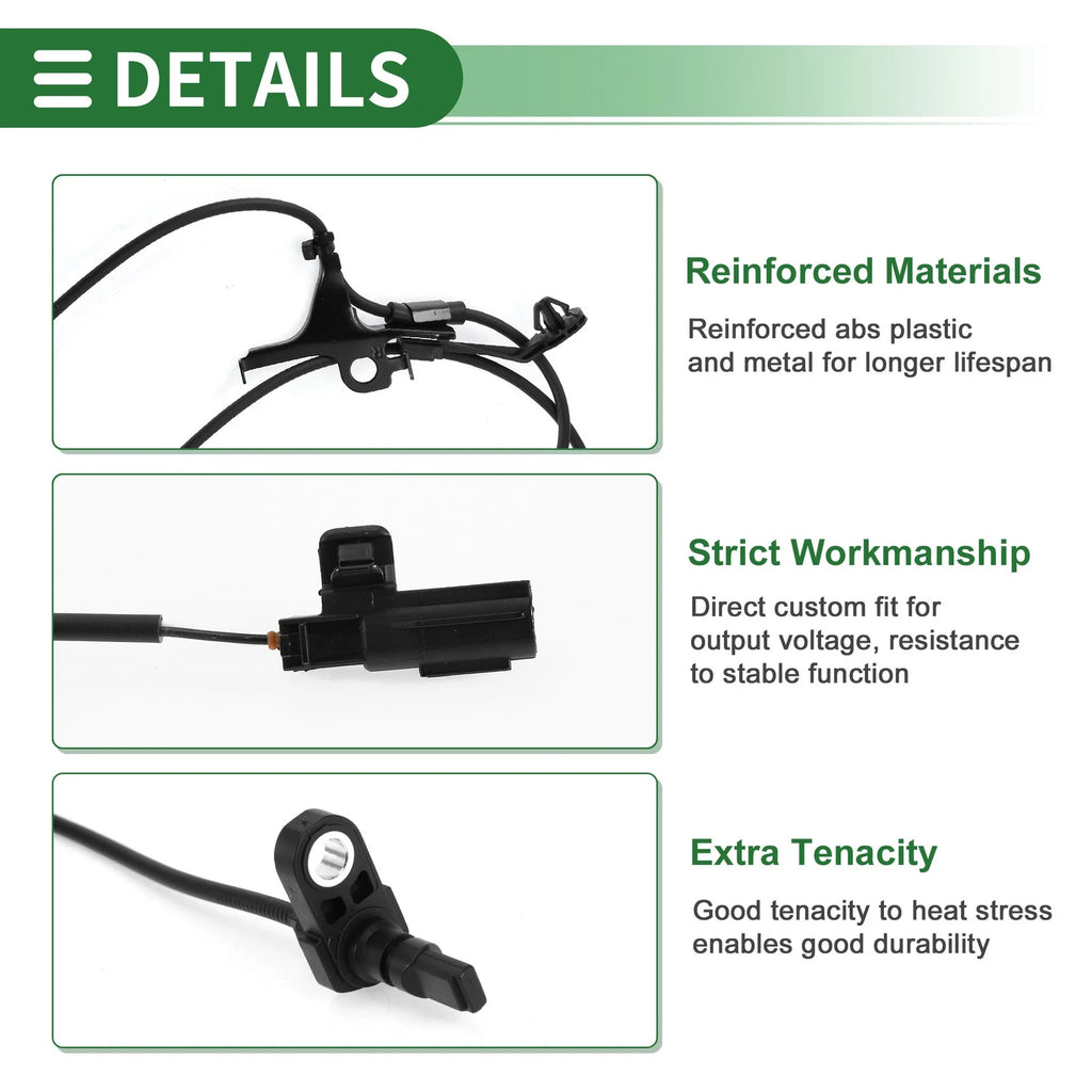 ABS Wheel Speed Sensor No. 8954252100 for Toyota Prius C (2012–2015)
