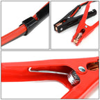 4 Gauge Battery Booster Cable for Emergency Power Jumper (25' Ft, 500 AMP)