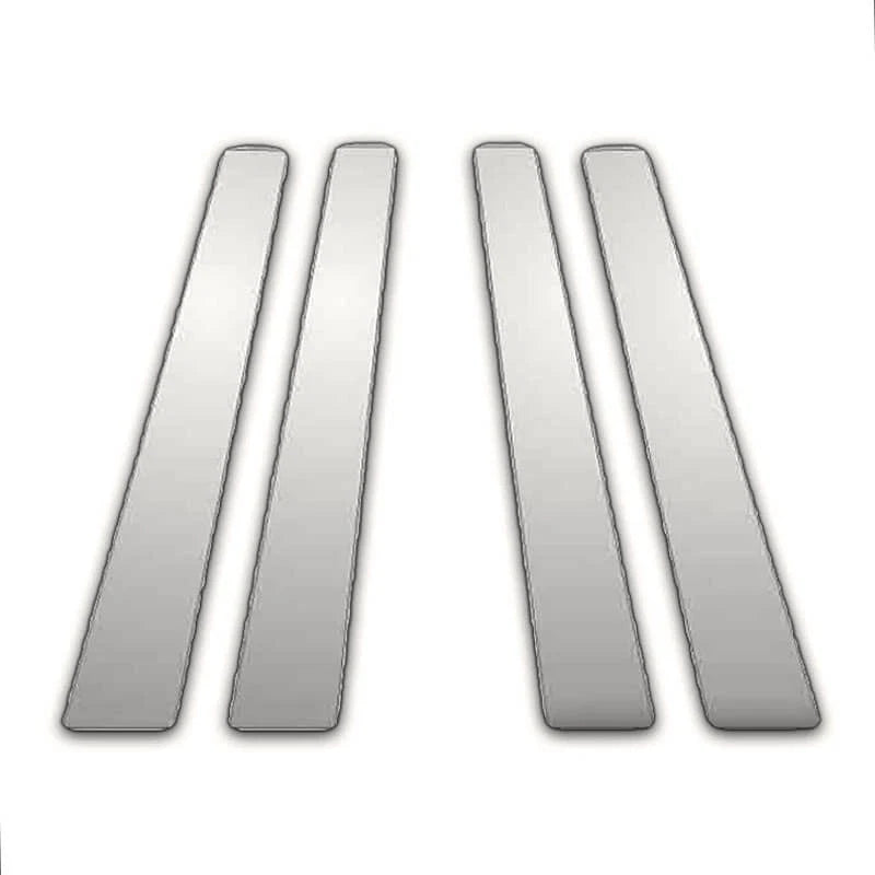4Pc Chrome Pillar Post Covers Replacement for Mercedes GL (2007–2012)