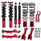 24 Level Damper Coilovers Struts + Rear Control Arms Kit for Ford Mustang (1994–2004)