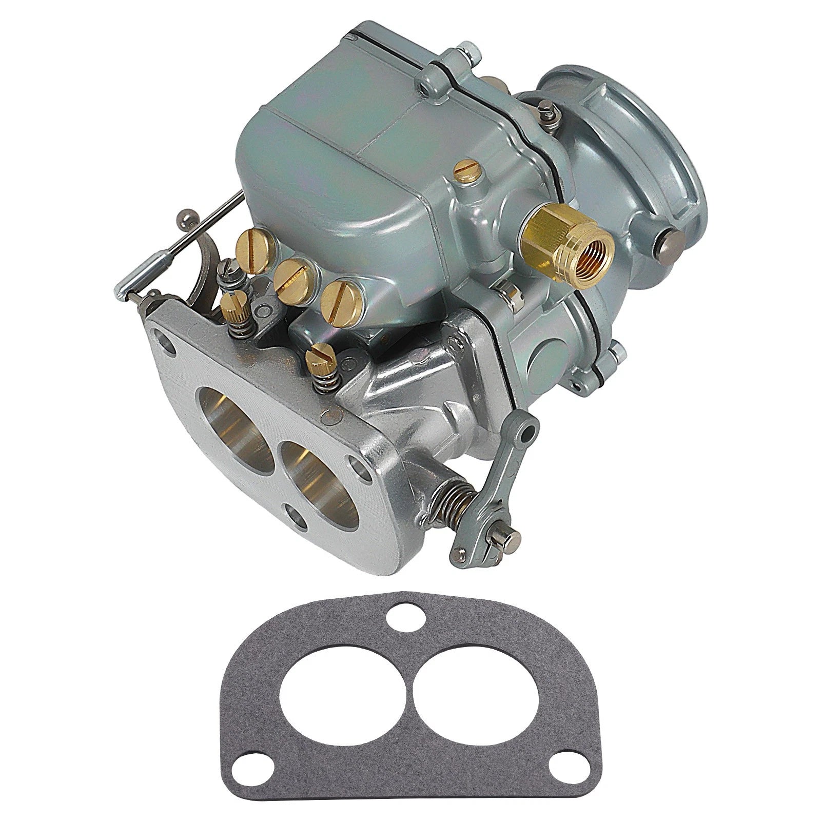 3-Bolt 2-Barrel Carburetor for Ford Mercury (1949–1953) Plain Finish