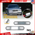 White LED License Plate Lights for Mercedes E-Class W124 W201 C-Class W202 (2X)