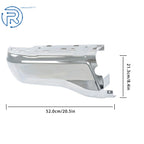 LH Chrome Rear Bumper Corner for Ford Ranger (2019-2023)