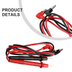 Digital Multimeter Test Leads with Wire Clamp for Automotive Use