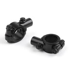 1" Handlebar Mirror Mount Clamp Adaptor for Motorcycle (10MM Thread)