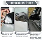 Door Mirror Cover Caps Gloss Black for BMW X5 F15 X6 F16 X3 F25 LCI X4 F26
