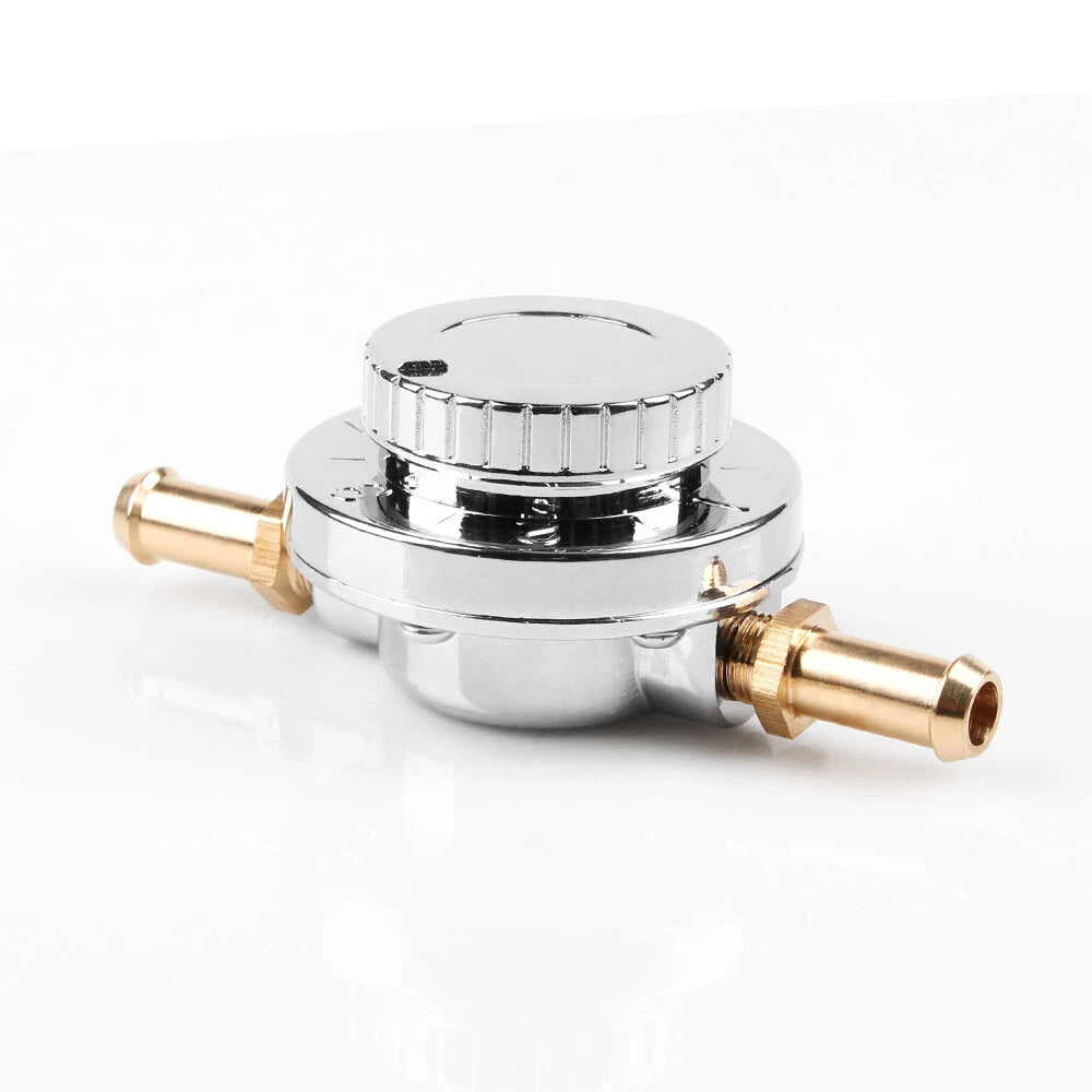 Adjustable Oil Fuel Pressure Regulator for Carburetor (1-5 PSI)