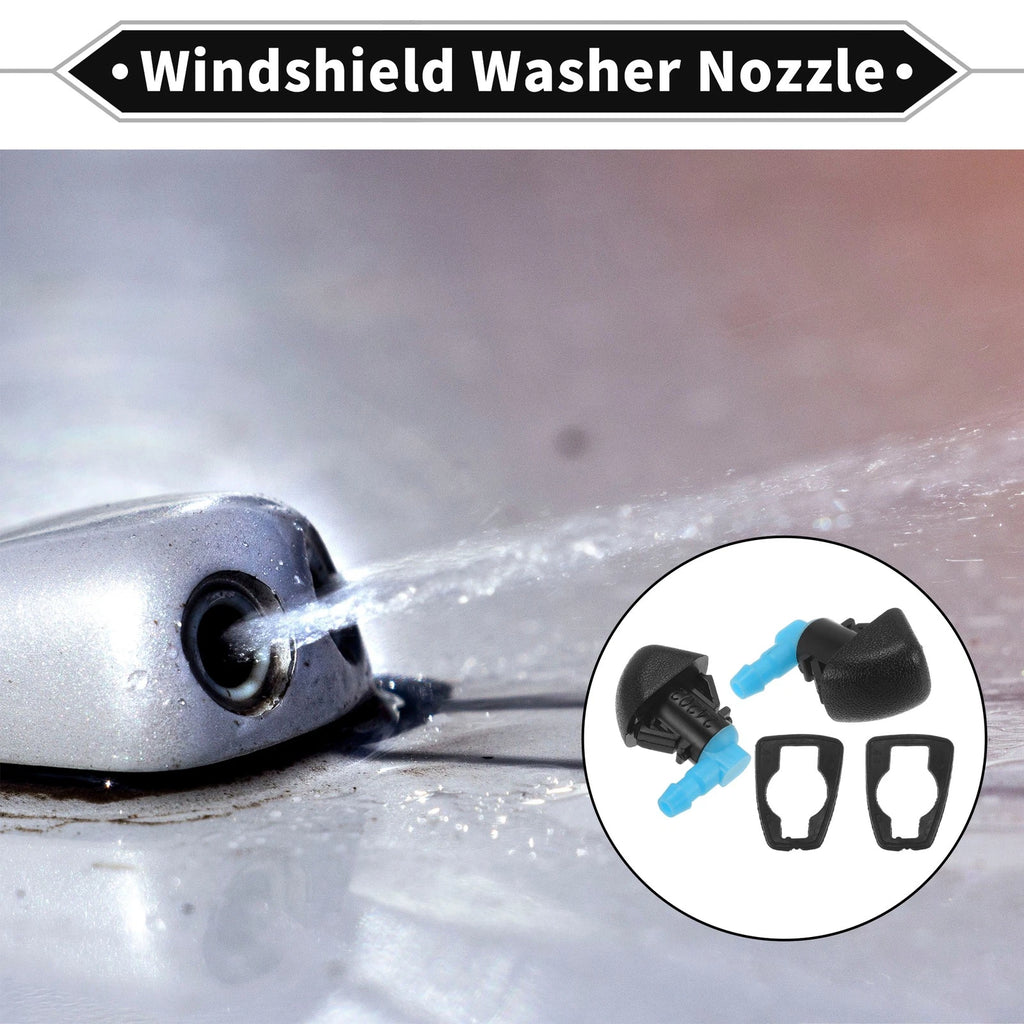 2 Pcs Front Windshield Washer Nozzle for Honda Odyssey (2011–2017) No. 76810SZAA01ZA