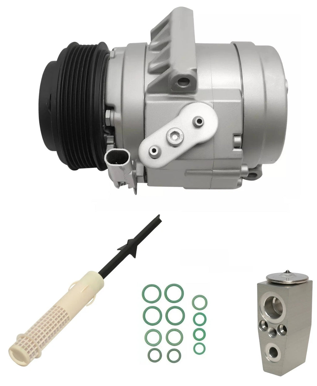 AC Compressor Kit Replacement for Mercury Milan 2.5L 3.0L (2011–2011)