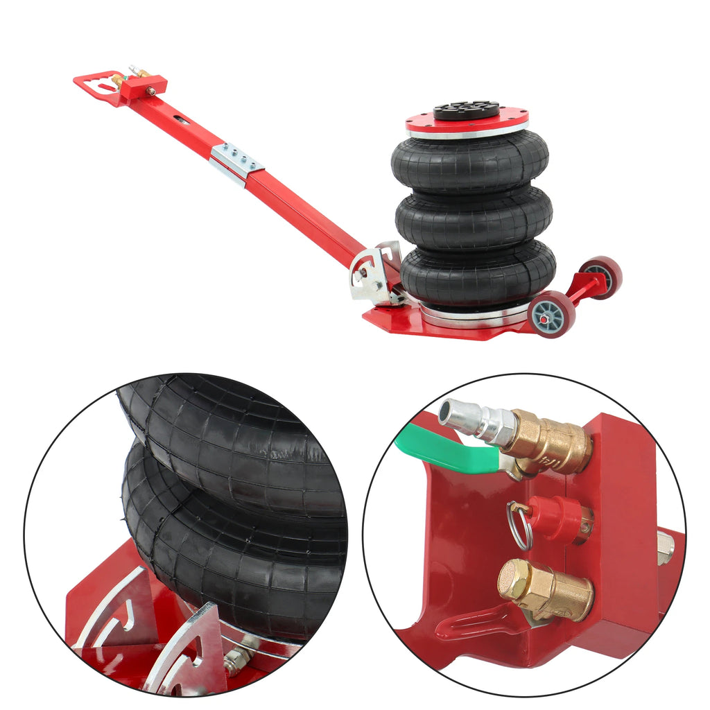 3 Ton Pneumatic Air Jack for SUV Car Lift (Adjustable Handle)
