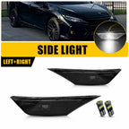 Front Fender Side Marker Light Lamp Smoked RH LH for Honda Civic (2016–2018)