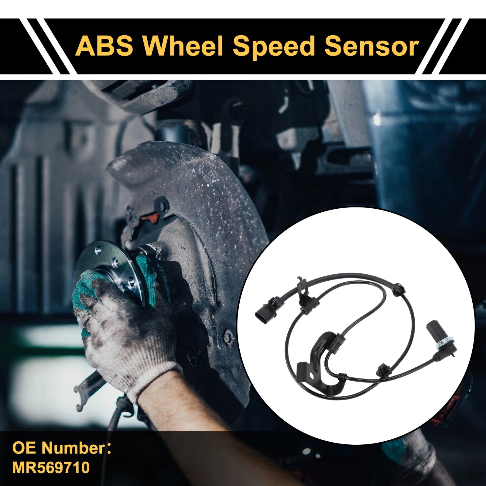 ABS Wheel Speed Sensor MR569710 for Mitsubishi Outlander (2003–2006)
