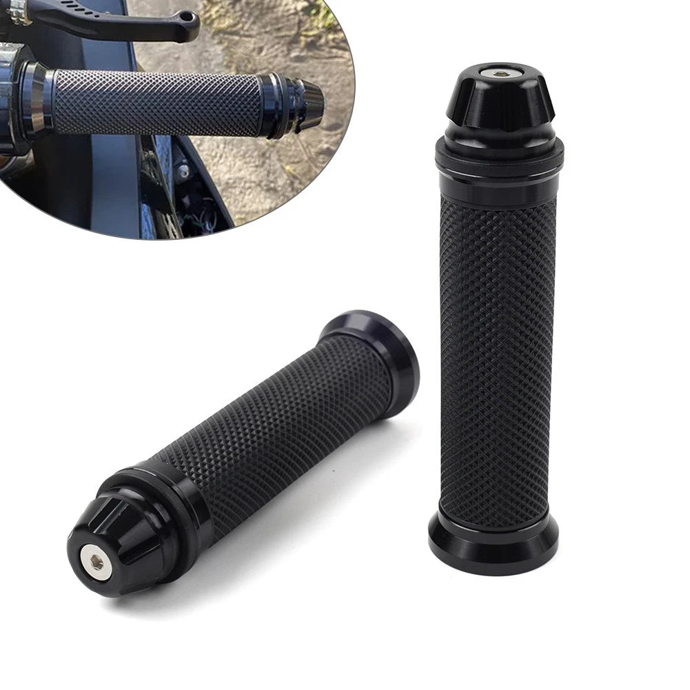 7/8" Handle Bar Hand Grip for Yamaha, Honda, Suzuki (All Years) - Black