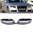 2X Headlamp Cover for Audi A4 (2009–2012) - Headlight Lens Cover