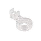 3/8" Clear Free Motion Couching Ruler Presser Foot for Low Shank (Low Shank)
