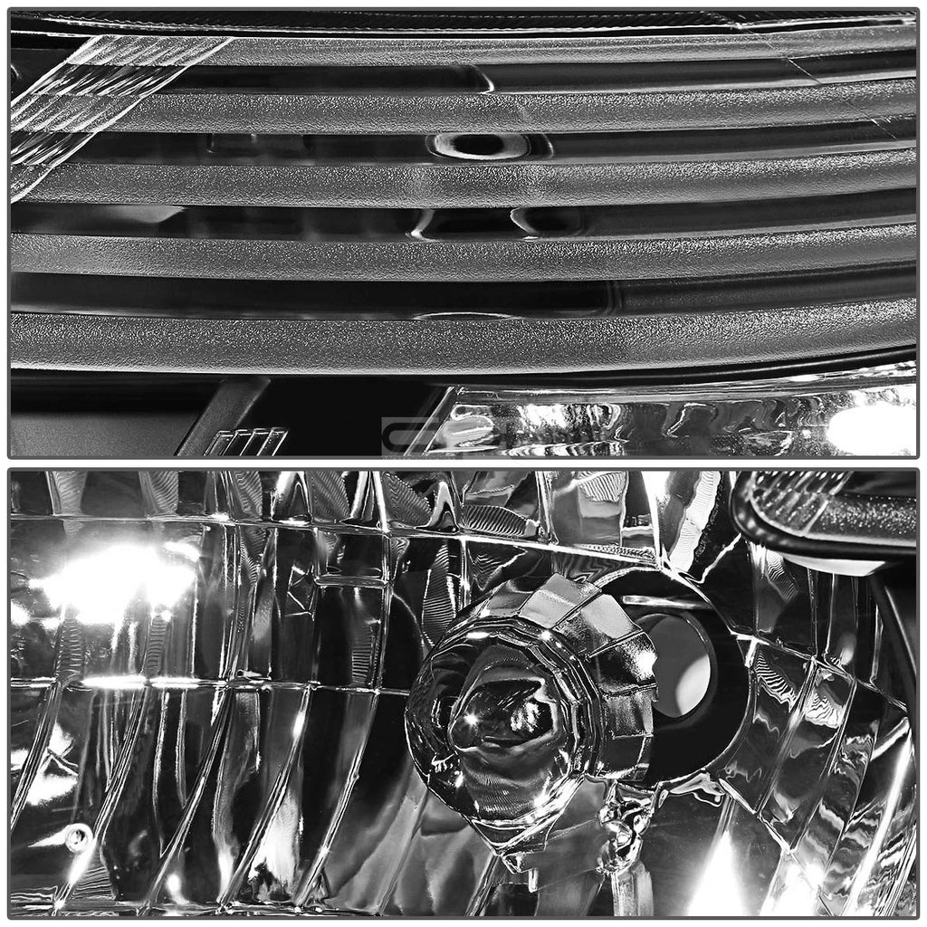 Headlight for Toyota Highlander (2008–2010) - Black Housing, Clear Corner