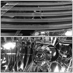 Headlight for Toyota Highlander (2008–2010) - Black Housing, Clear Corner