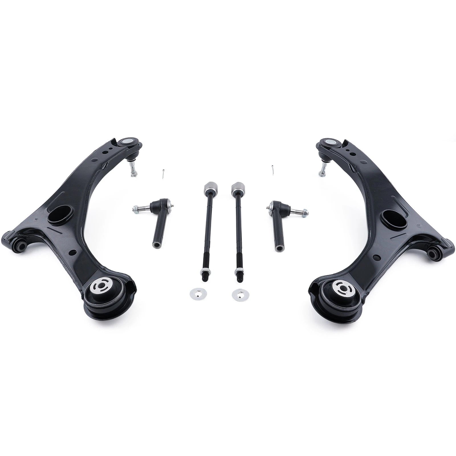 6pc Front Lower Control Arms Tie Rods Kit for Town & Country Grand Caravan (2008–2010)
