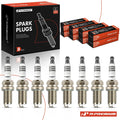 Set of 8 Iridium Platinum Spark Plugs for Mercedes-Benz C43 AMG (1998–2000)
