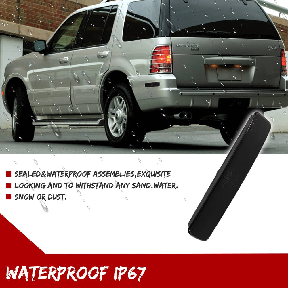 2X Smoked Rear Bumper Side Markers for Mercury Mountaineer (2002–2010)