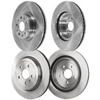 Brake Disc Rotor Set for Cadillac CTS (2014) Front and Rear