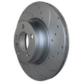 2X Front Drilled Coat 330mm Brake Rotors for BMW F22 F23 F30 F36