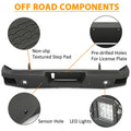 Assembled Rear Bumper with LED Lights for Toyota Tundra (2014–2021)